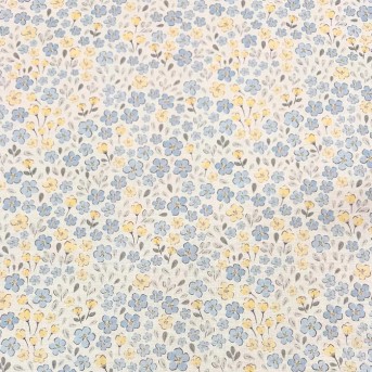 Fiori giallo azzurri