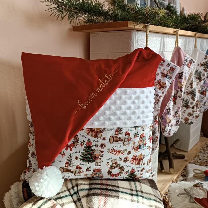 Federa cuscino 40x40cm (su ordinazione)